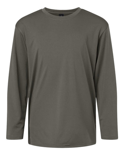 AllPro Youth Pro-Lock Performance Long Sleeve T-Shirt 48400Y #color_Charcoal