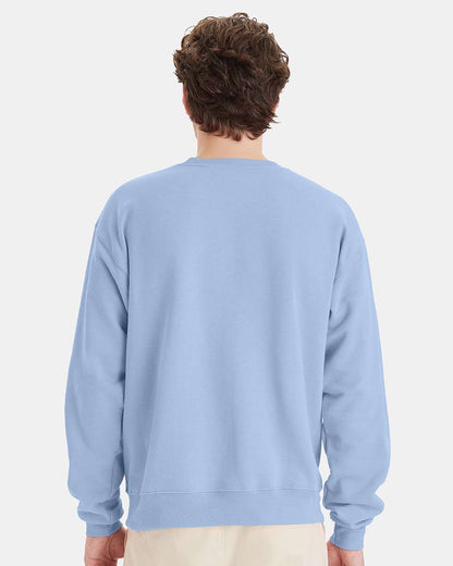 Hanes Unisex EcoSmart® Crewneck Sweatshirt P160 #colormdl_Light Blue