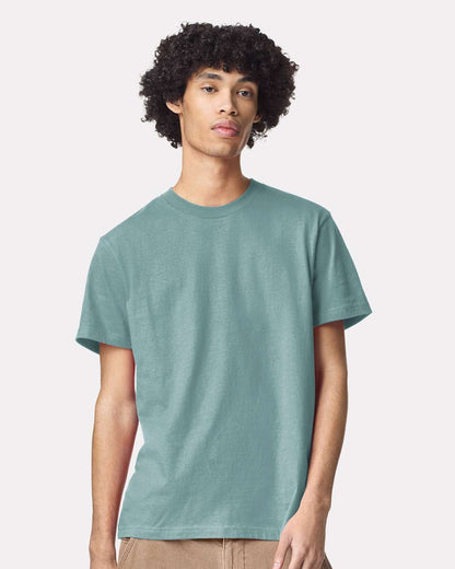 American Apparel Unisex Fine Jersey Tee 2001 #colormdl_Arctic
