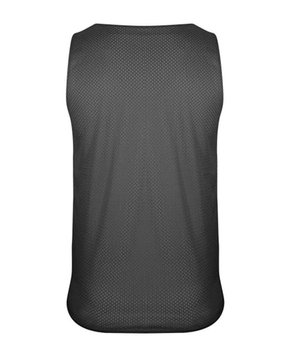 C2 Sport Reversible Mesh Tank 5729 #color_Graphite/ White