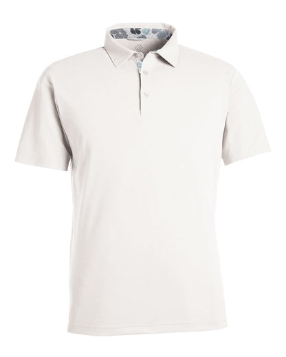 Swannies Men's James H Polo SW2001 #color_White Heather