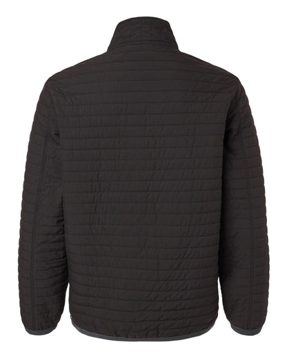 DRI DUCK Men's Keystone Quilted Pullover 5303 #color_Black