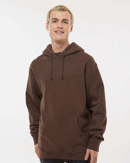 Independent Trading Co. Heavyweight Hooded Sweatshirt IND4000 #colormdl_Brown