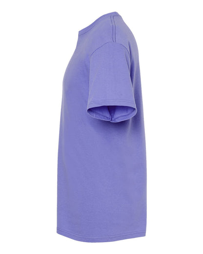 M&O Men's Gold Soft Touch T-Shirt 4800 #color_Violet