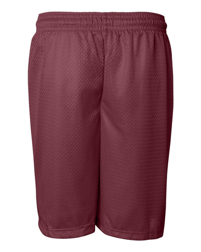 Badger Pro Mesh 7" Shorts 7207 #color_Cardinal