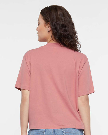 LAT Women's Boxy Tee 3518 #colormdl_Mauvelous