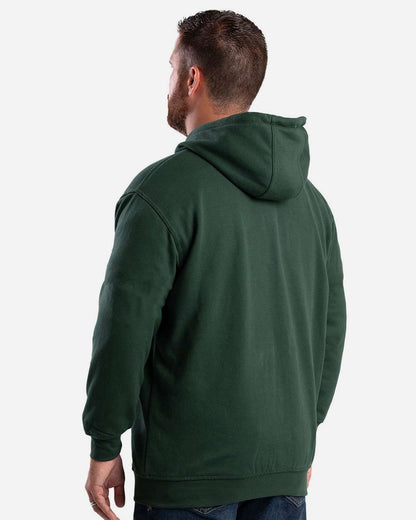 Berne Apparel Men's Heritage Thermal Lined Hooded Sweatshirt SZ101 #colormdl_Green