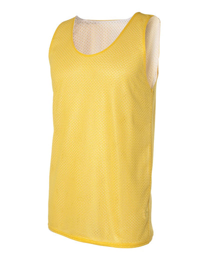 Badger Pro Mesh Reversible Tank Top 8529 #color_Gold/ White