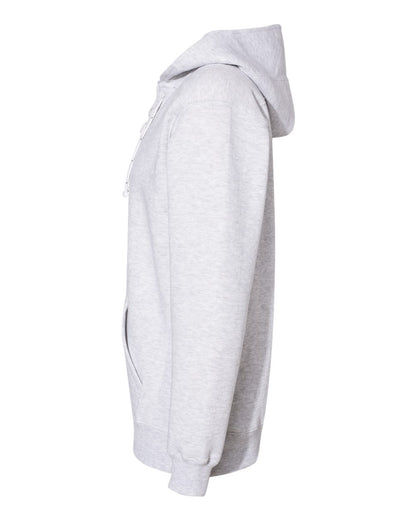 J. America Men's Sport Lace Hooded Sweatshirt 8830 #color_Ash Heather