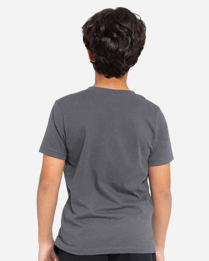 Threadfast Apparel Youth Epic Cotton T-Shirt T1000B #colormdl_Charcoal