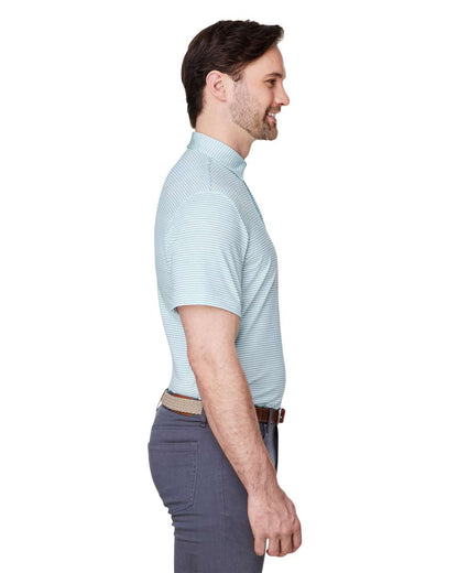 vineyard vines Men's Bradley Stripe Sankaty Polo G012426 #colormdl_Andros Blue Tejeda