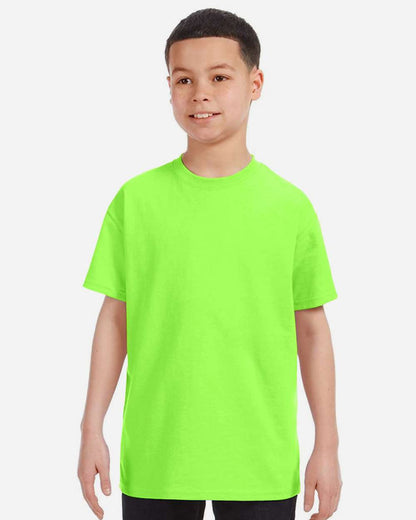 Gildan Youth Heavy Cotton™ T-Shirt 5000B #colormdl_Neon Green