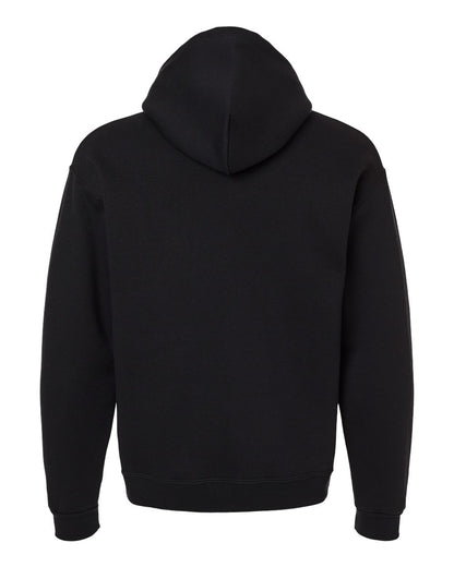 JERZEES Unisex Rugged Hooded Sweatshirt H12MR #color_Black Ink
