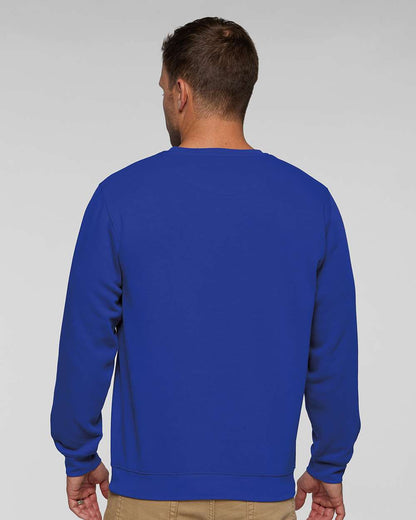 LAT Unisex Elevated Fleece Crewneck Sweatshirt 6925 #colormdl_Royal