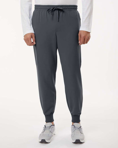 Jaanuu Men's Osmo 8-Pocket Scrub Joggers M20002 #colormdl_Carbon Grey