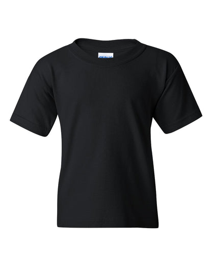 Gildan Heavy Cotton™ Youth T-Shirt 5000B #color_Black