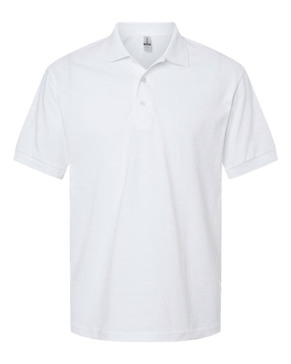 Gildan Unisex DryBlend® Jersey Polo 8800 #color_White