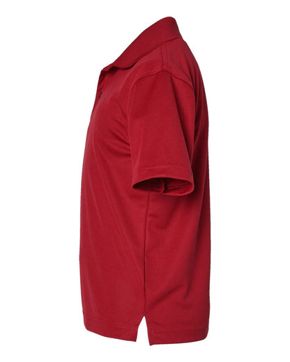 Paragon Youth Saratoga Performance Mini Mesh Polo 108Y #color_Red