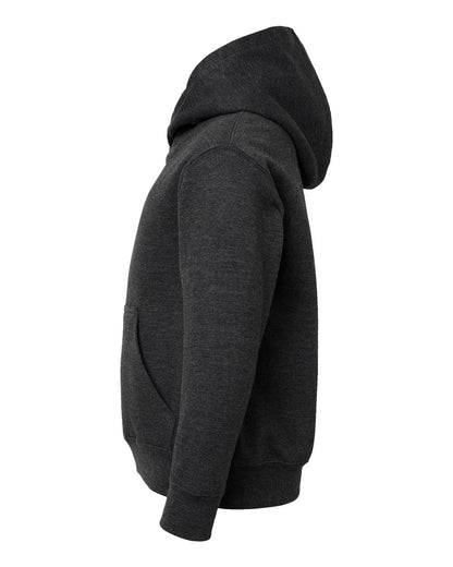 LAT Youth Fleece Hoodie Sweatshirt 2296 #color_Vintage Smoke