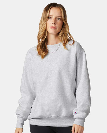 Champion Unisex Reverse Weave® Crewneck Sweatshirt S149 #colormdl_Silver Grey
