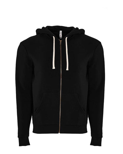 Next Level Santa Cruz Full-Zip Hoodie 9602 #color_Black