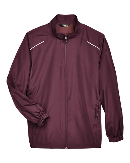 CORE365 Men's Techno Lite Motivate Unlined Lightweight Jacket 88183 #color_Burgundy