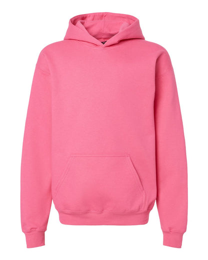 Gildan Softstyle® Youth Midweight Hooded Sweatshirt SF500B #color_Pink Lemonade