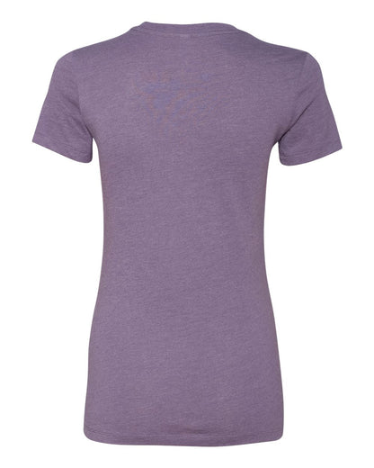 BELLA + CANVAS Women's Slim Fit Tee 6004 #color_Heather Purple