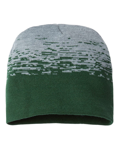 CAP AMERICA USA-Made Static Beanie RKS9 #color_Forest Green/ Heather