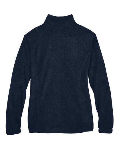 Harriton Women's Full-Zip Fleece M990W #color_Navy