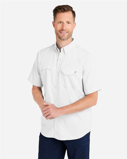 HUK Men's Tide Point Short Sleeve Shirt H150171 #colormdl_White
