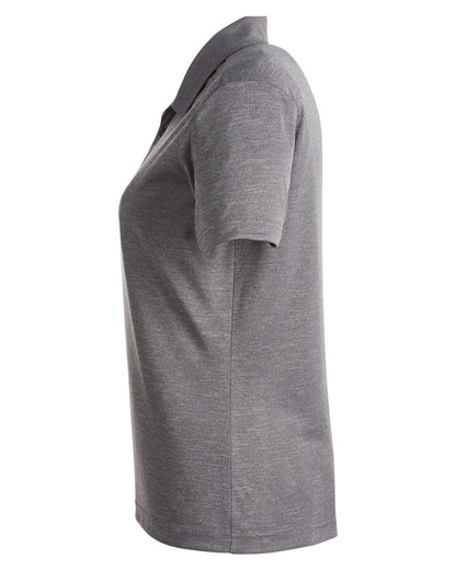Team 365 Women's Zone Sonic Heather Performance Polo TT51HW #color_Dark Grey Heather