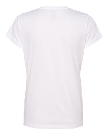 Augusta Sportswear Women's Nexgen Wicking V-Neck T-Shirt 1790 #color_White