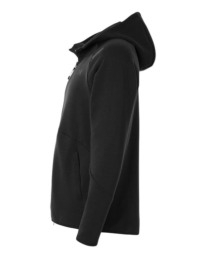 Under Armour Men's Unstoppable Fleece Full-Zip 1379806 #color_Black/ Black