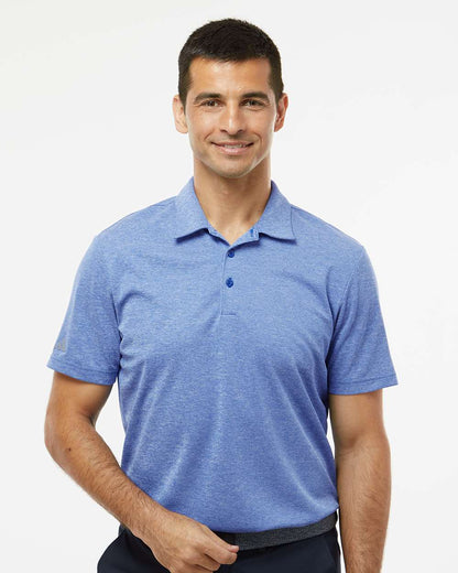 Adidas Men's Soft Heathered Polo A582 #colormdl_Collegiate Royal Melange