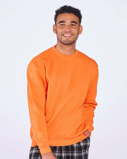 Boxercraft Fleece Crew Pullover BM5101 #colormdl_Mandarin