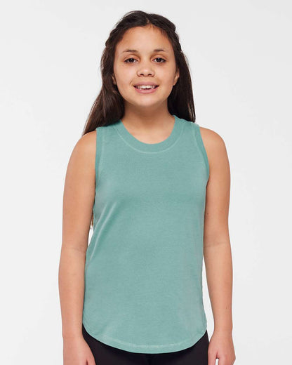 LAT Girls' Relaxed Fine Jersey Tank 2692 #colormdl_Saltwater
