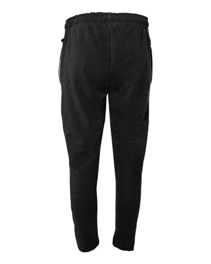 Badger FitFlex Women's French Terry Ankle Pants 1071 #color_Black