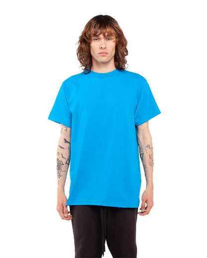 Shaka Wear Unisex Active T-Shirt SHASS #colormdl_Cream Blue