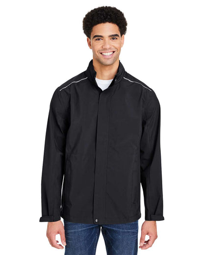 CORE365 Men's Barrier Rain Jacket CE712 #colormdl_Black