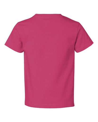Rabbit Skins Youth Juvy T-Shirt 3301J #color_Hot Pink