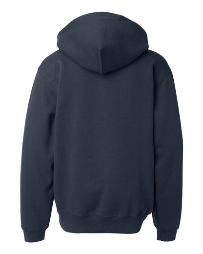 Badger Youth Hooded Sweatshirt 2254 #color_Navy