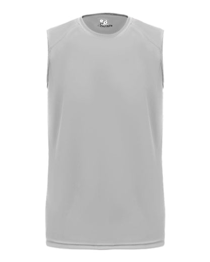 Badger Youth B-Core Sleeveless T-Shirt 2130 #color_Silver