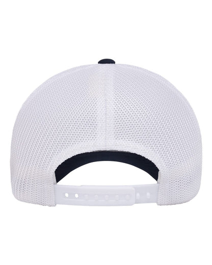 Flexfit 110® Recycled Mesh Cap 110R #color_Navy/ White