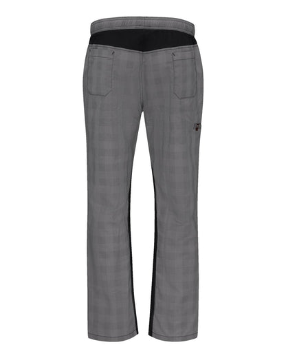 Chef Designs Airflow Chef Pants 0P4M #color_Grey/ Black Plaid
