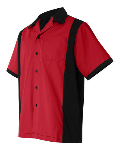 Hilton Unisex Cruiser Bowling Shirt HP2243 #color_Red