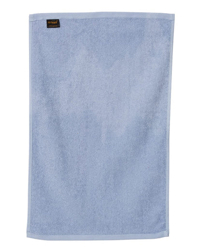 Q-Tees Deluxe Hemmed Hand Towel T300 #color_Light Blue