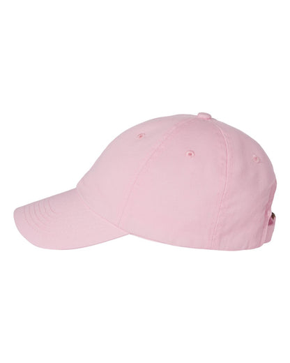 Valucap Bio-Washed Classic Dad Hat VC300A #color_Light Pink