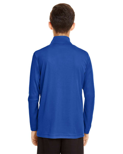 Team 365 Youth Zone Performance Quarter-Zip Pullover TT31Y #colormdl_Sport Royal
