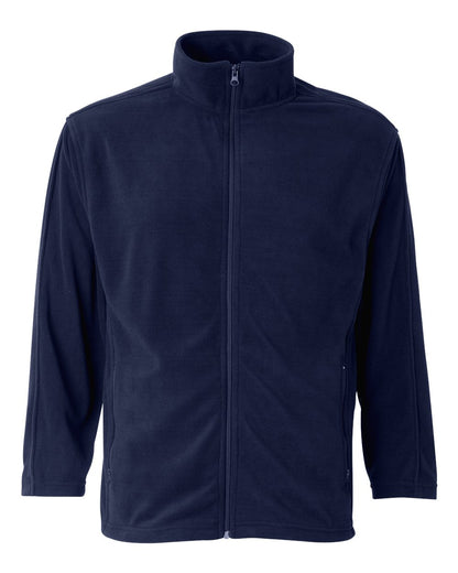 Sierra Pacific Men's Microfleece Full-Zip Jacket 3301 #color_Nantucket Navy